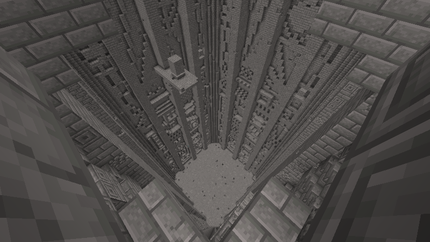 Looking down the Aether Chamber.