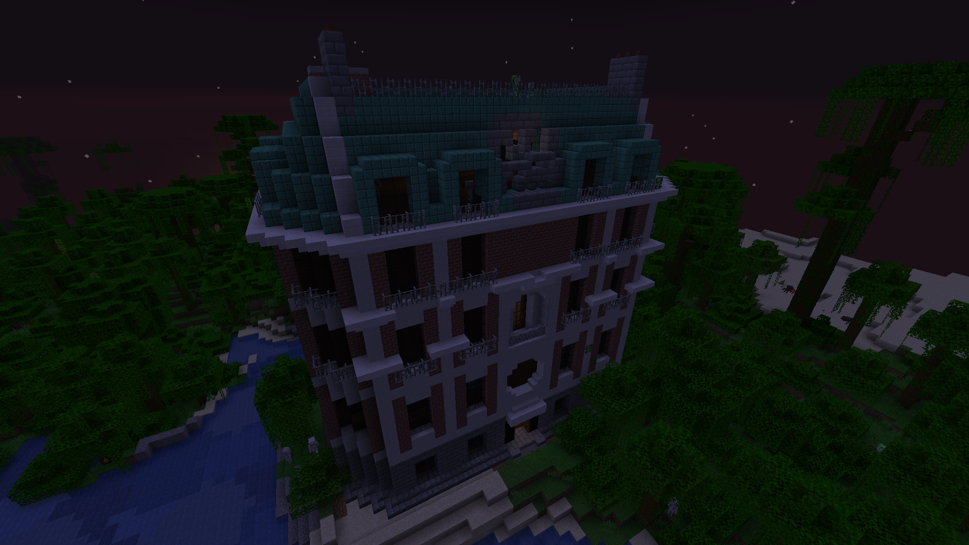 The Sanctum Sanctorum from outside.